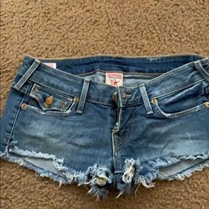True religion shorts